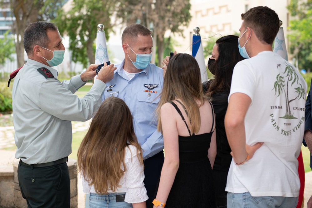 קבלת דרגות אלוף למפקדי האגפים הנכנסים