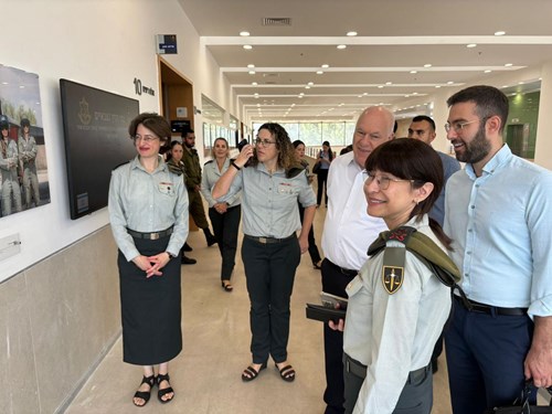 ביקור מ"מ נשיא בית המשפט העליון השופט פוגלמן בקריה המשפטית