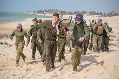 לוחמי סטי"ל במסע אלונקות